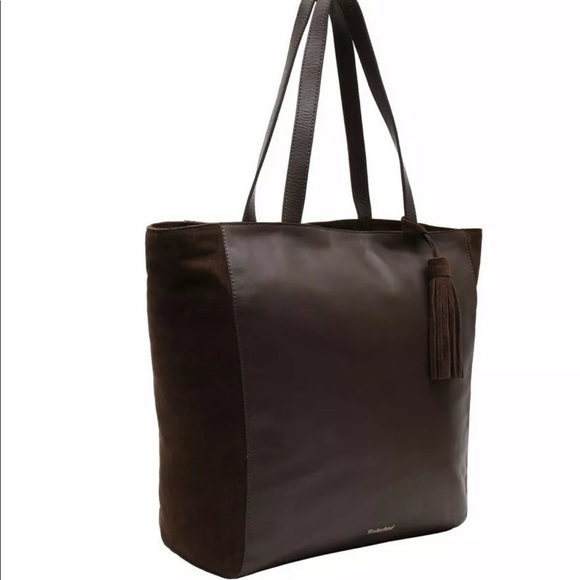 TIMBERLAND ROSECLIFF TOTE BAG FOR WOMEN DARK BROWN - Picture 2 of 8